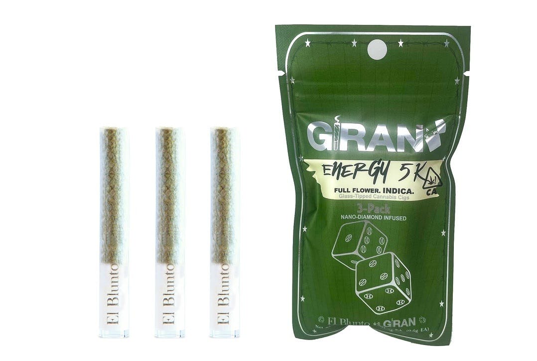 Photograph of product: El Blunto | El Jointo Diamond Infused 3pk | Energy | 1.8g