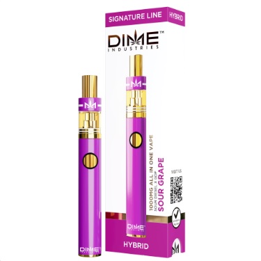 Photograph of product: Dime Industries | Sour Grape All-In-One | 1g