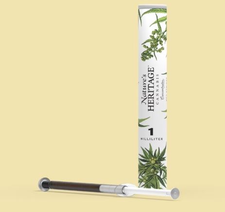 Photograph of product: RSO Oral Syringe 1:1 TH-oui:CBD | 1g