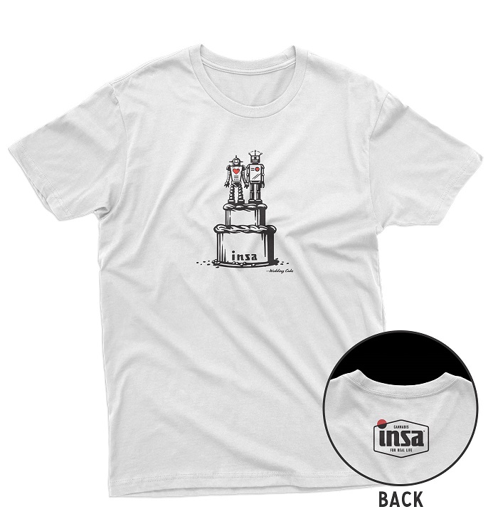 Photograph of product: Wedding Cake T-Shirt White MD