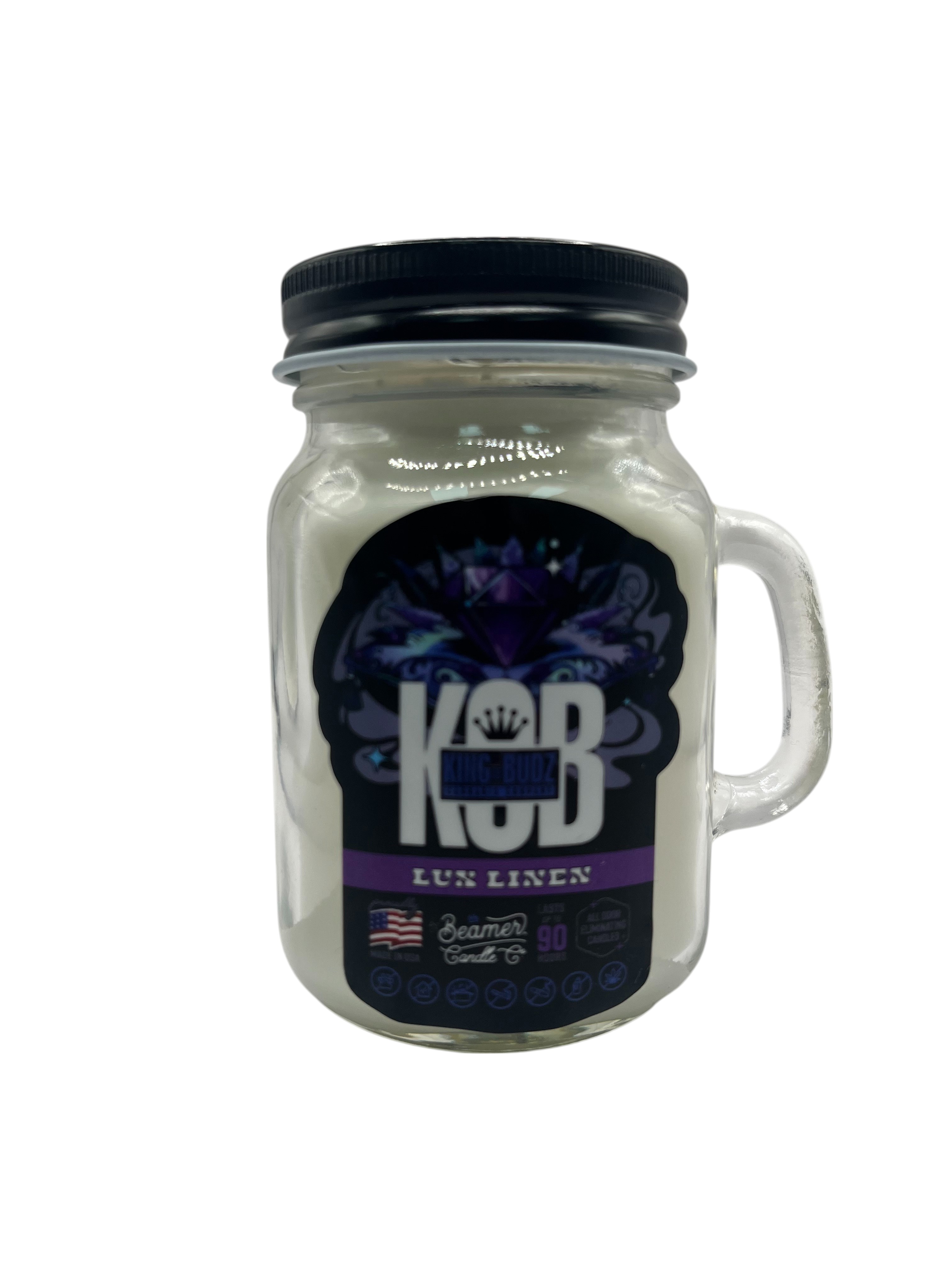 Photograph of product: King Of Budz Mini Candle -  Lux Linen