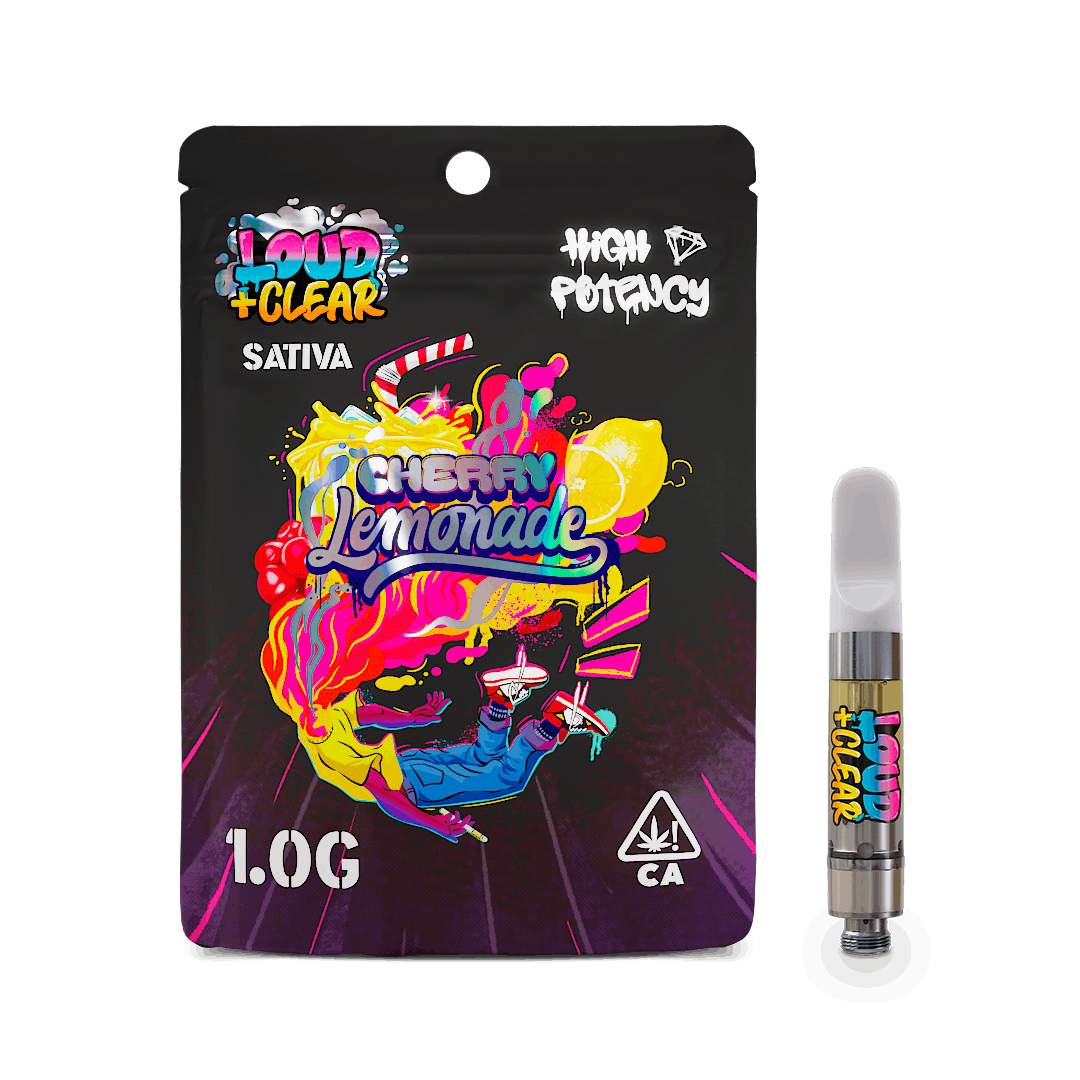Photograph of product: Loud N Clear Diamond Cart 1g - Cherry Lemonade (S)