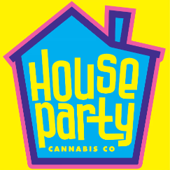 Photograph of product: HOUSE PARTY - VAPE LIQUID DIAMONDS - 1G - BLUENANA ROSE