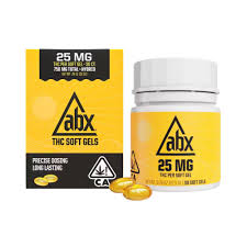 Photograph of product: ABX Soft Gel Capsules 25MG 30ct