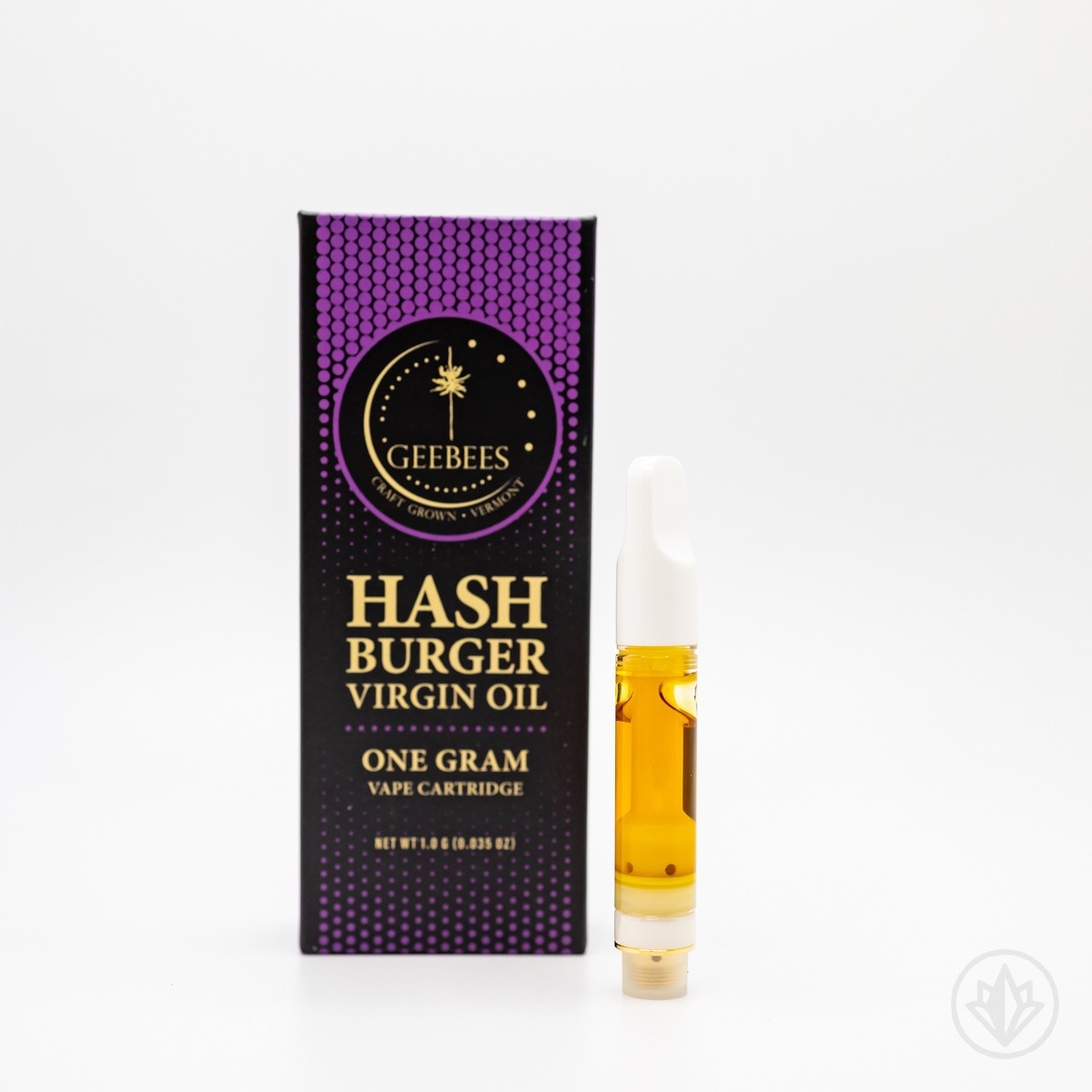 Photograph of Product: GEEBEES - CO2 Vape Cart - Hash Burger