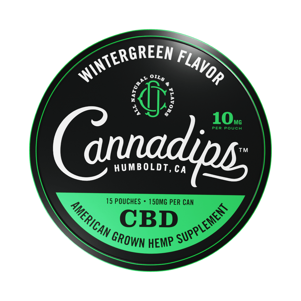 Photograph of product: Cannadips | CBD | Fresh Wintergreen (CBD 150 mg) | 15 ct