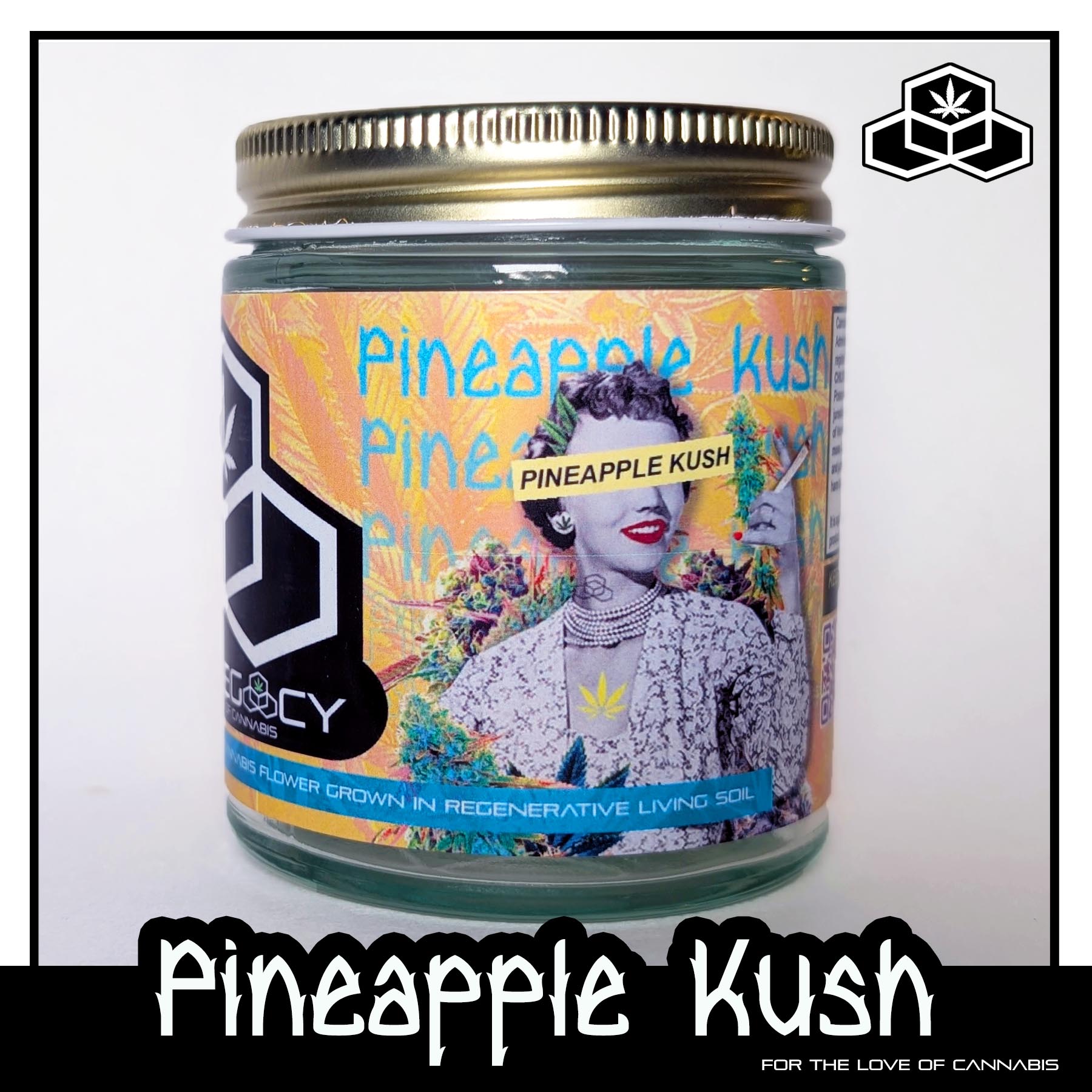 Photograph of product: Pineapple Kush Jar! - 3.5g