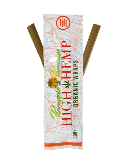 Photograph of product: High Hemp Organic Blunt Wrap Pineapple Paradise
