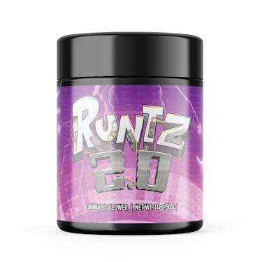 Photograph of product: Exotic Matter | Runtz 2.0 Pre-Pack Flower - 14g