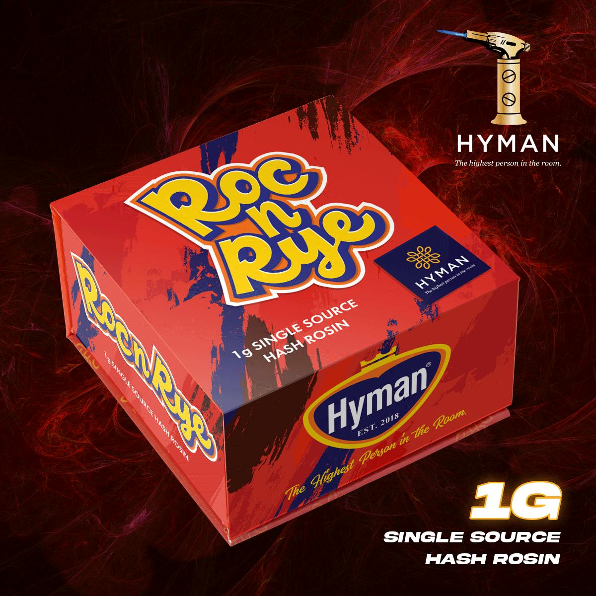 Photograph of product: Hyman Oui'd Live Rosin | Roc N Rye
