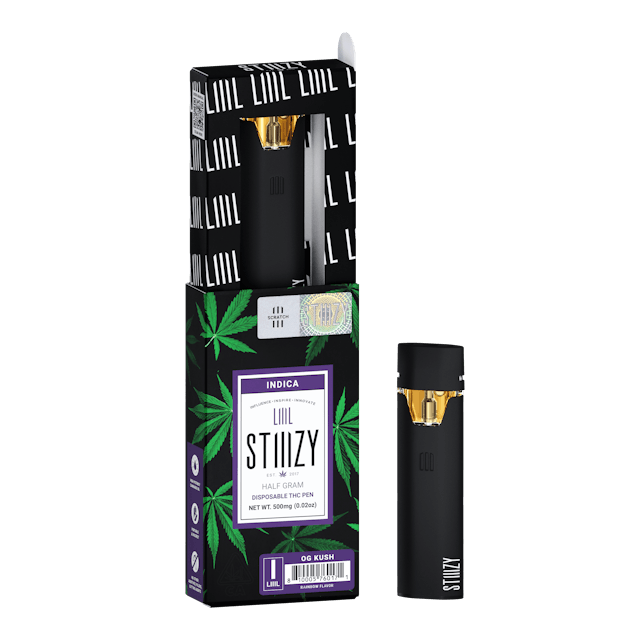 Photograph of product: 0.5g Disposable Vapes - Liiil Stiiizy - Pineapple Runtz (H)