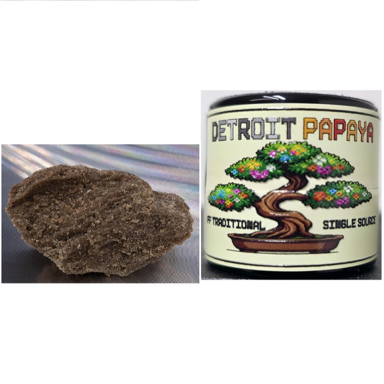 Photograph of product: Detroit Papaya Traditional au chocolat | 2g