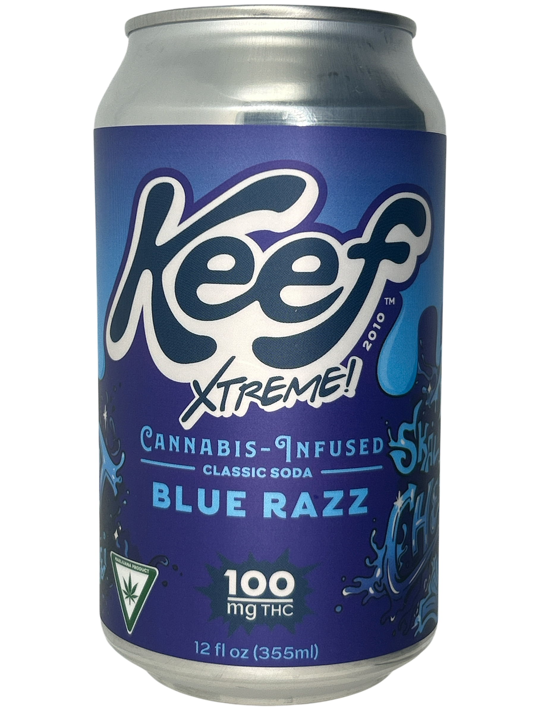 Photograph of product: Blue Razzberry | 100mg Soda