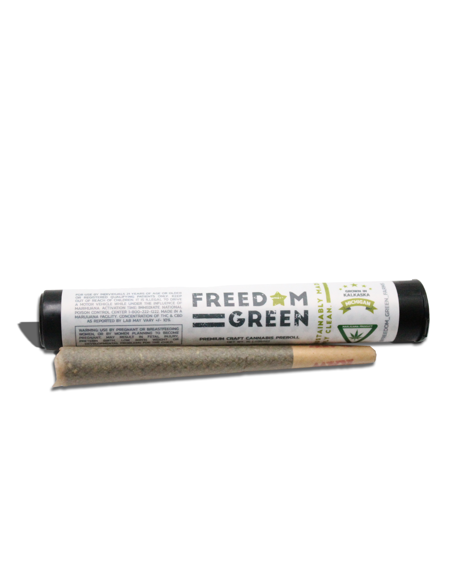 Photograph of Product: Durban Mintz Preroll 1g