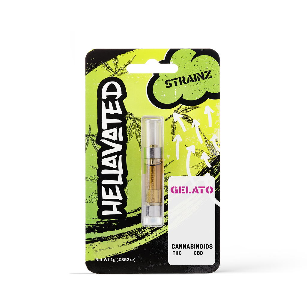 Photograph of product: Hellavated | Strainz | Gelato