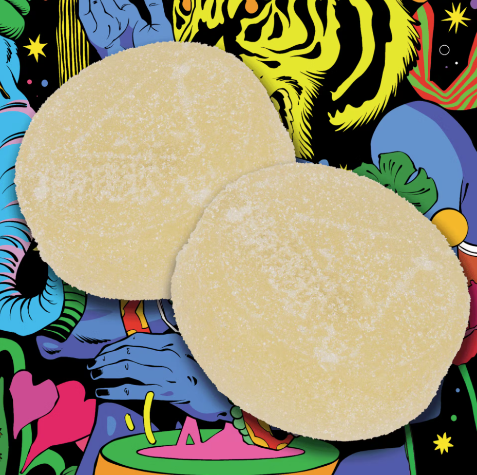 Photograph of product: Poppin' Pineapple Gummies 100mg 20pk