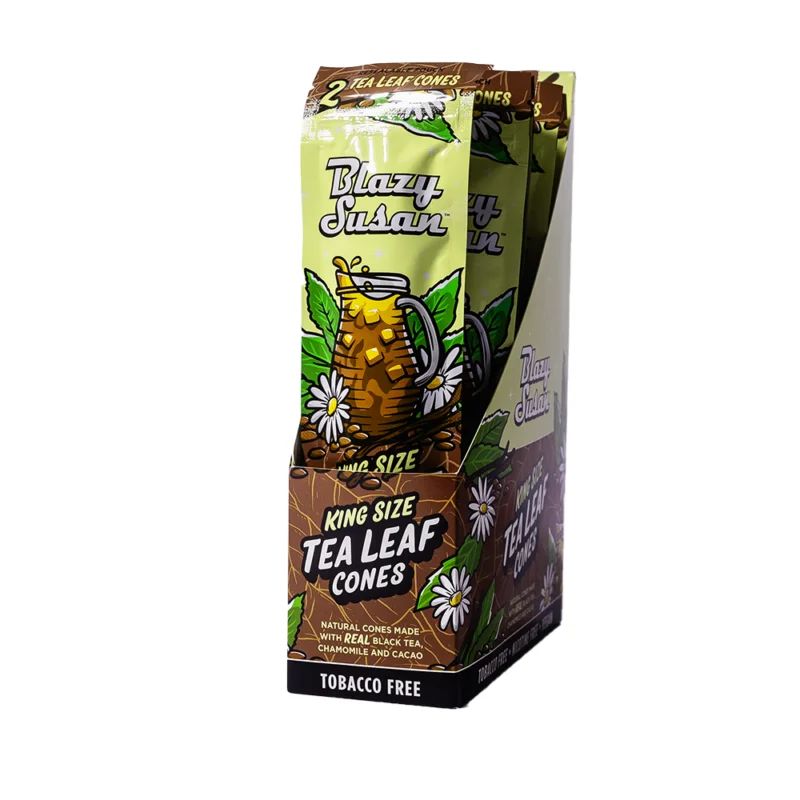 Photograph of product: Blazy Susan Tea Leaf Cones - $4