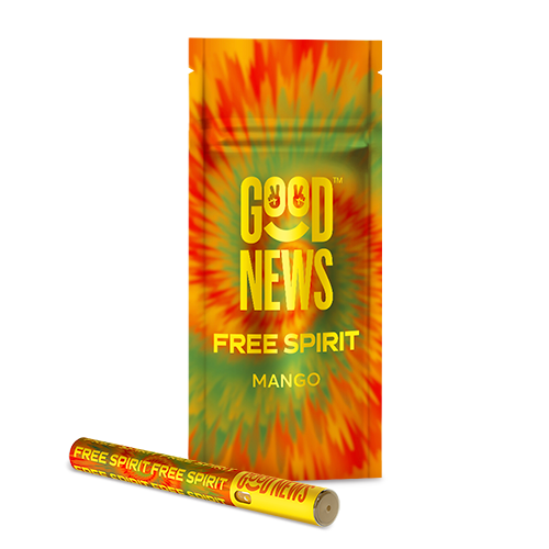 Photograph of product: Good News - Disposable Vape Free Spirit - .3g