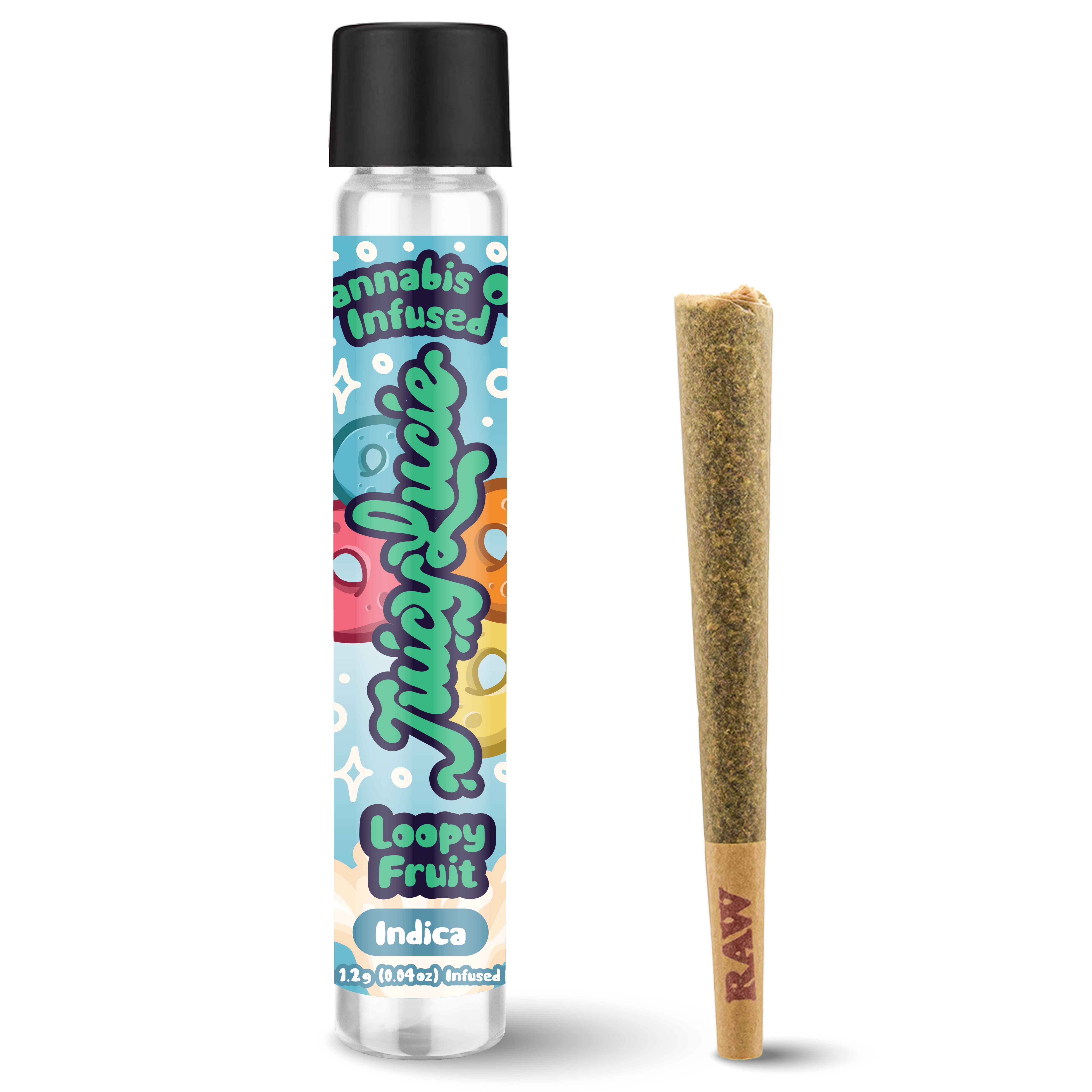Photograph of Product: Juicy Lucie | Loopy Fruit | Infused Pre Roll