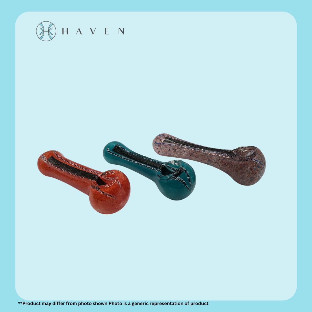 Photograph of product: 4.5" Assorted Glass Pipe