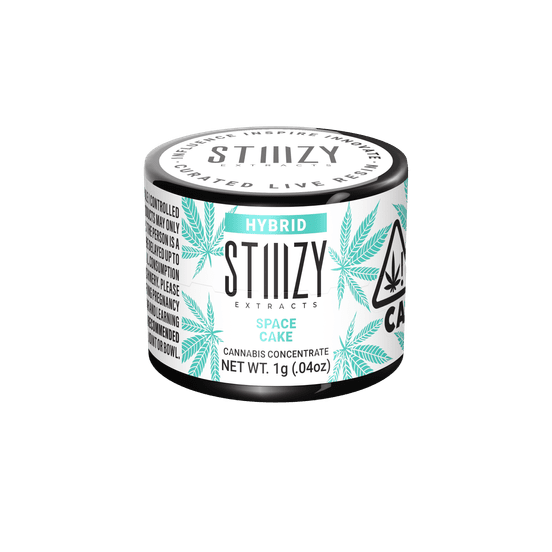 Photograph of product: STIIIZY EXTRACTS - 1G LIVE RESIN - SPACE CAKE - 