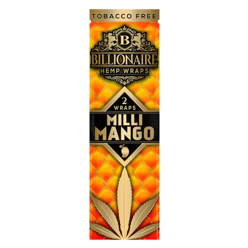 Photograph of product: Milli Mango 2pk Billionaire Hemp Wraps