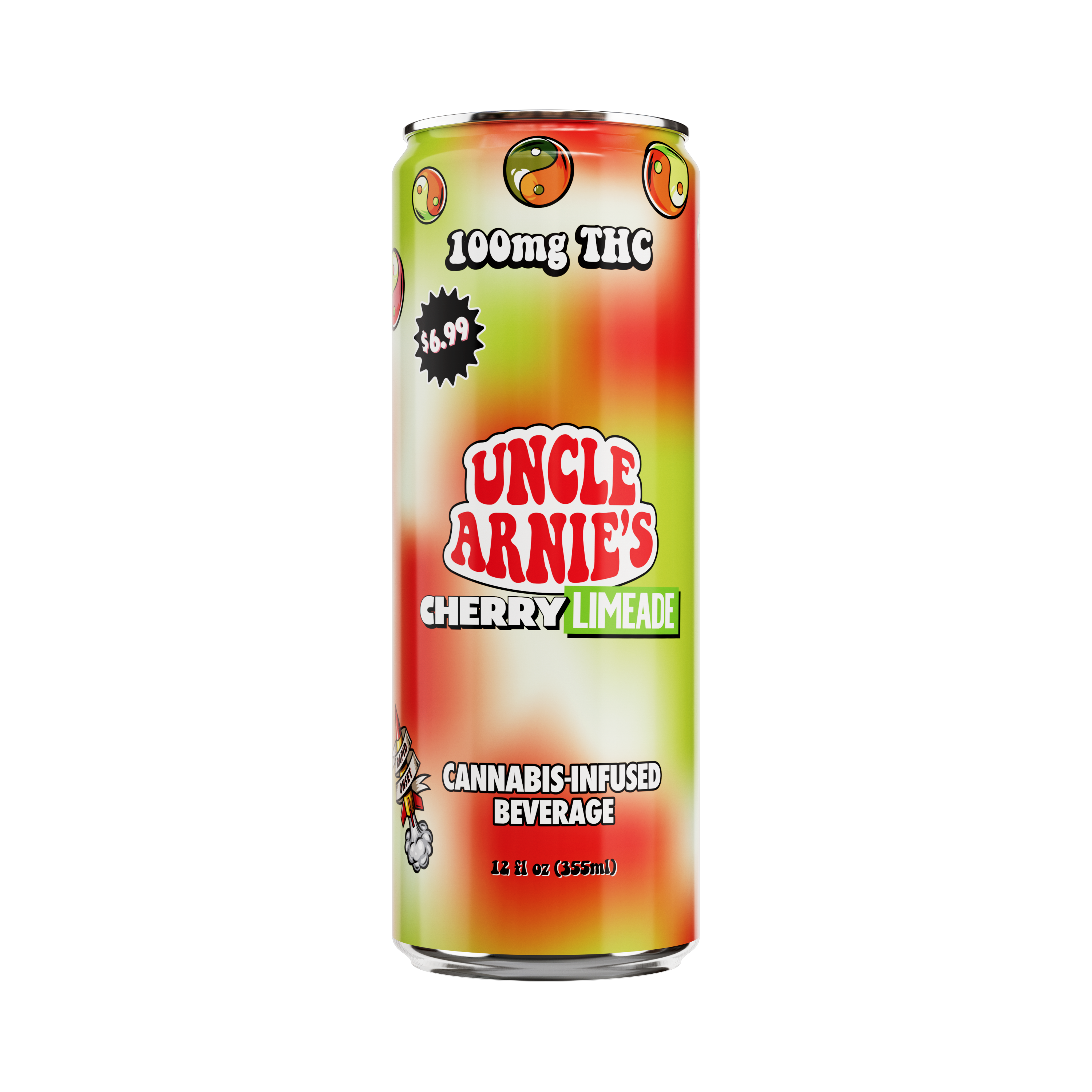 Photograph of product: Uncle Arnies - Cherry Limeade - Drink 100mg