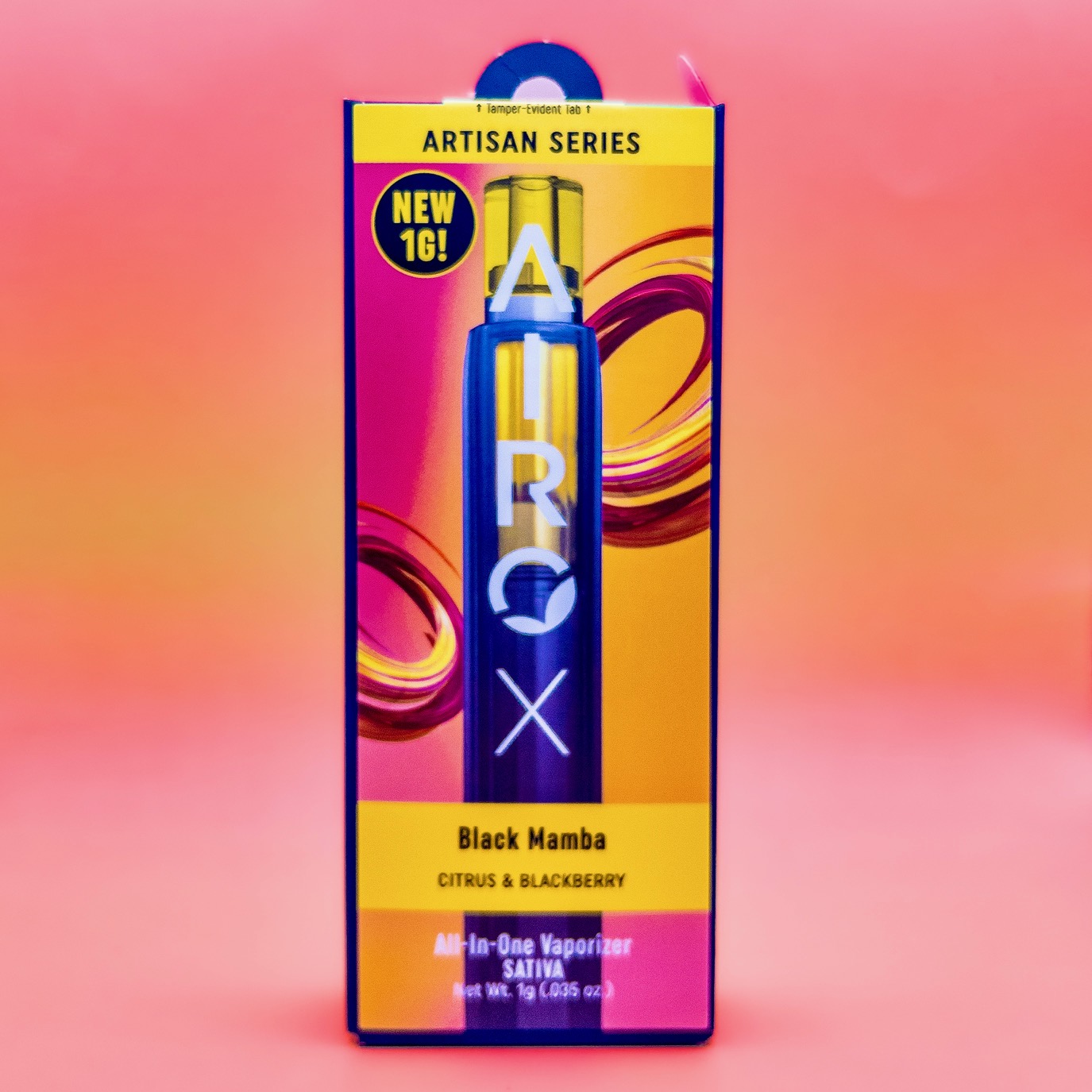 Photograph of product: Airo X - Black Mamba Disposable Vape
