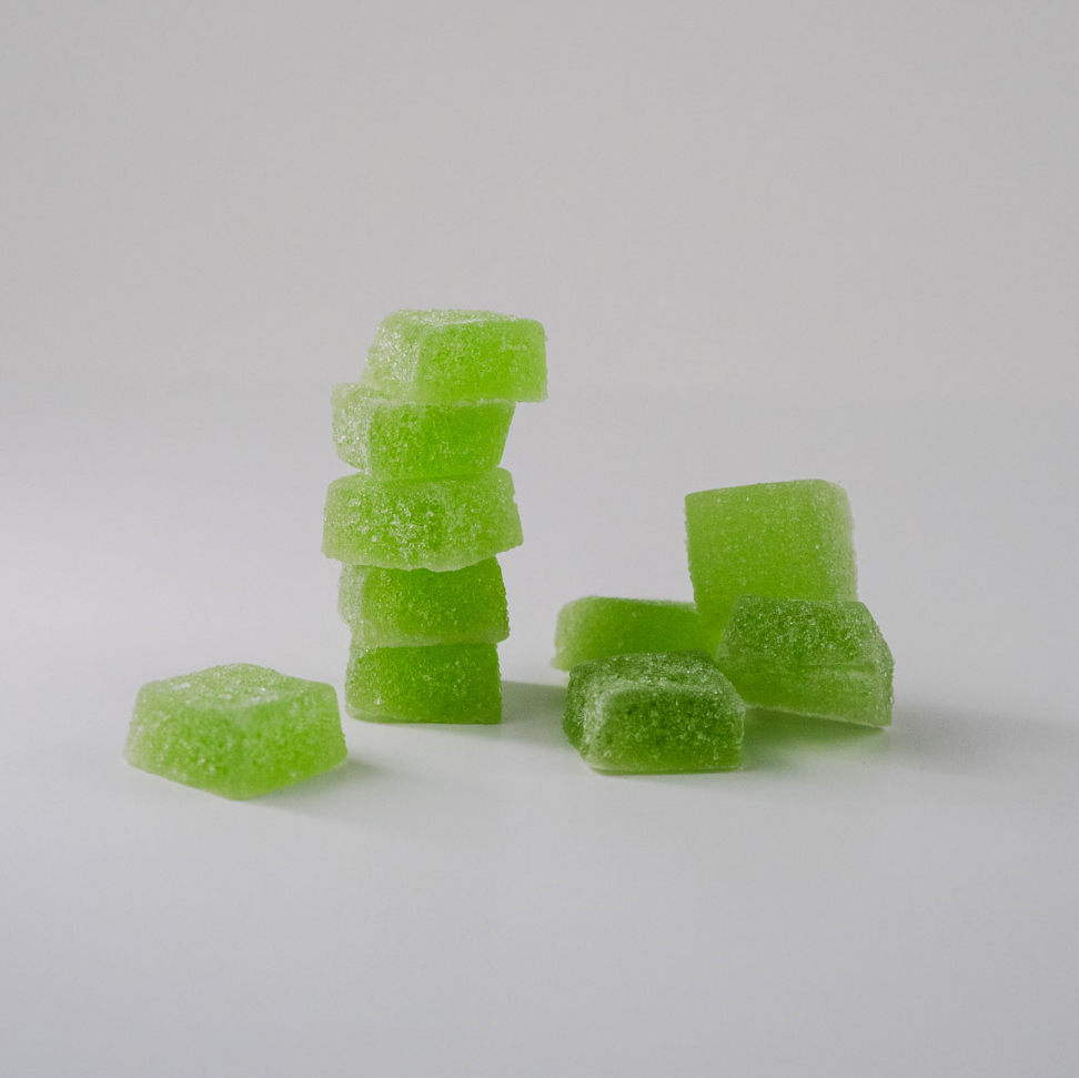 Photograph of product: Sour Gummies | Green Apple