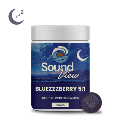 Photograph of product: BlueZZZberry 5:1 CBN 20ct Gummies (I) 00097
