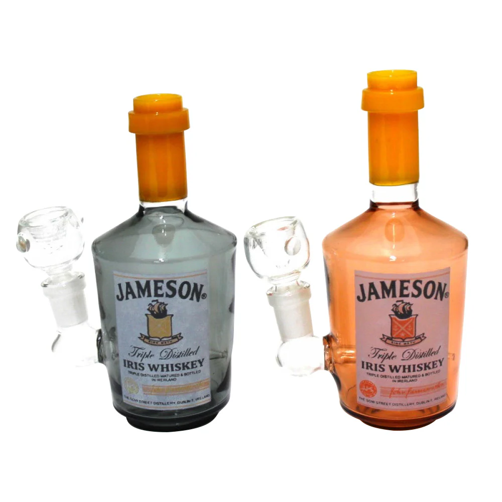 Photograph of product: 6" Bottle Dab Rig Water Pipe With 14mm Male Banger