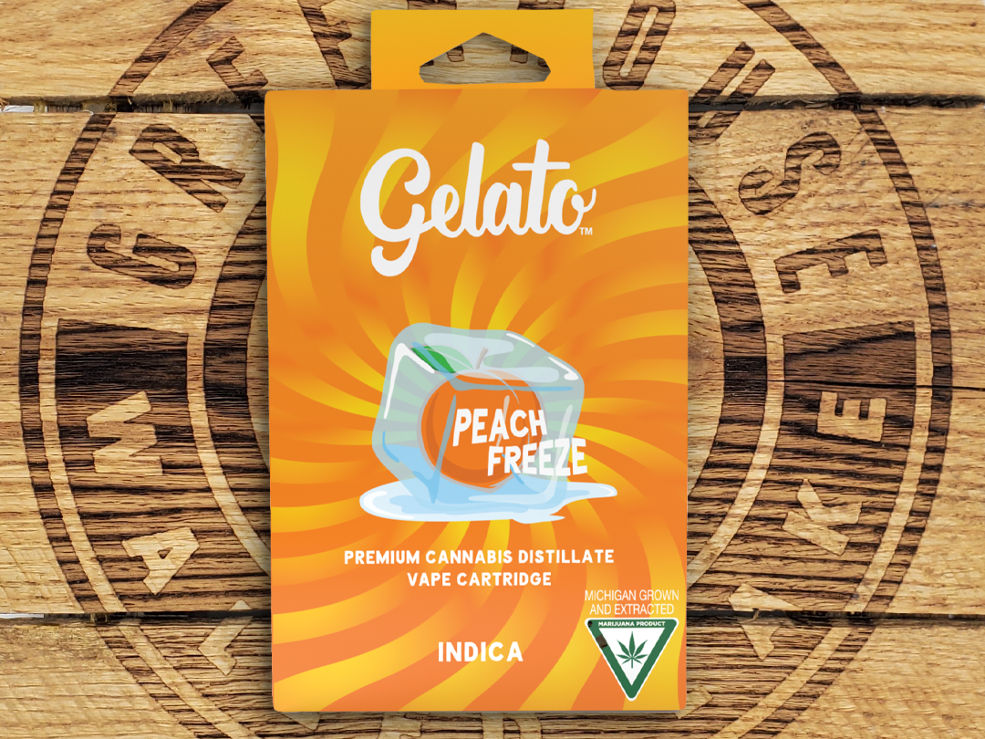 Photograph of product: Gelato | Peach Freeze | 1g Cart