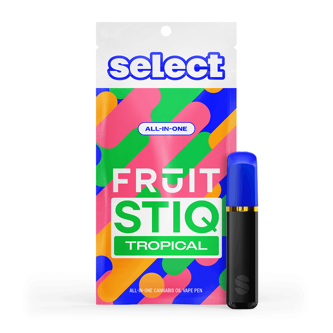 Photograph of product: SELECT FRUIT STIQ Pen 1000mg: Watermelon Breeze