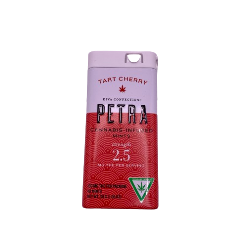 Photograph of Product: 100mg Tart Cherry Petra Mints