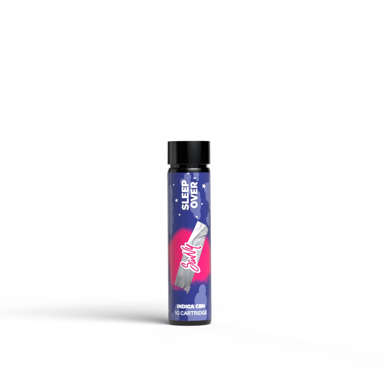 Photograph of product: Savvy | Vape Cart | Sleepover | Strawberry Jam | 4 TH-oui : 1 CBN | 1g