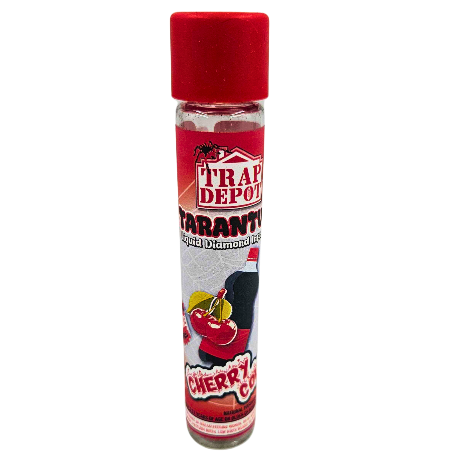Photograph of Product: TRAP DEPOT | ICC | Infused Preroll | Tarantula | Cherry Coke