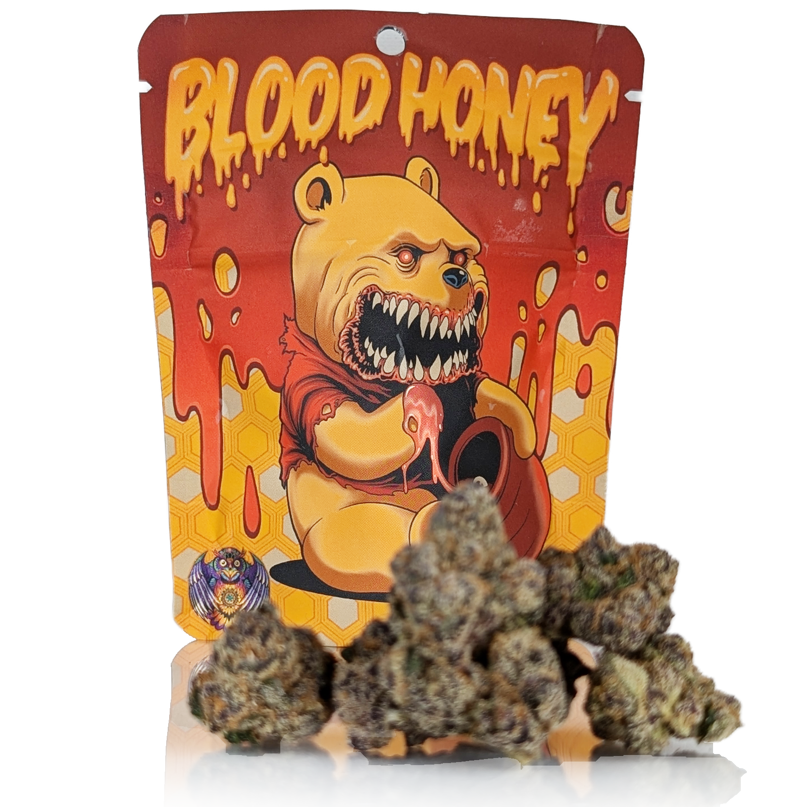 Photograph of product: BLOOD HONEY - PREMIUM PRE-PACK - 28g