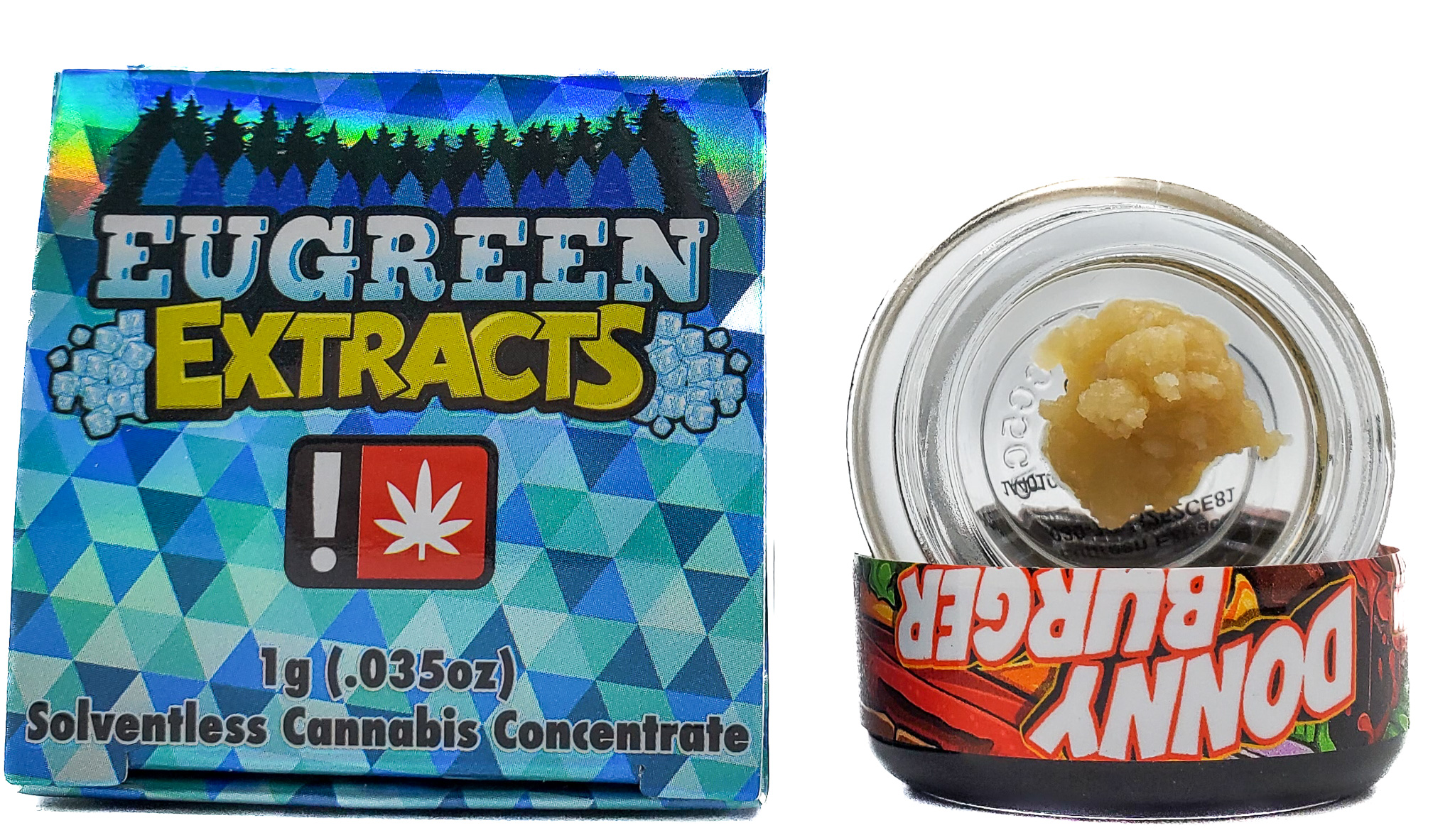 Photograph of product: Eugreen | Live Rosin | Donny Burger #8