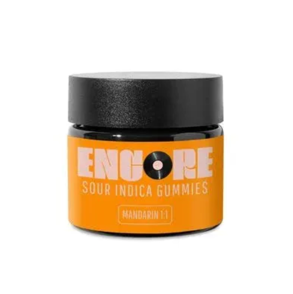 Photograph of product: Sour Mandarin | CBD:TH-oui Gummies | 100mg | 25819