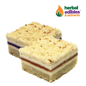 Photograph of product: Herbal Edibles | Mango Almond Cheesecake - Medical | 200mg