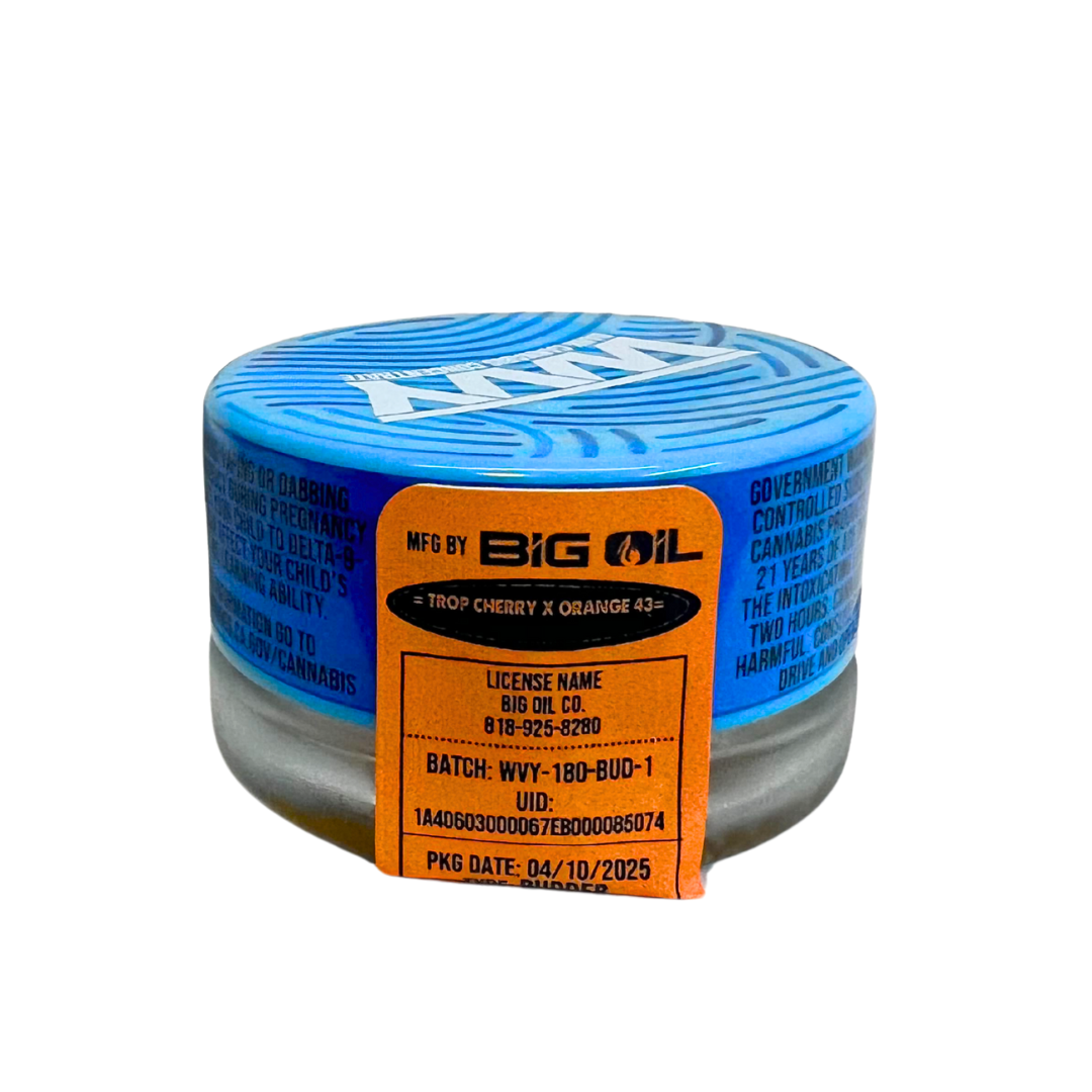 Photograph of product: TROP CHERRY X ORANGE #43 BUDDER