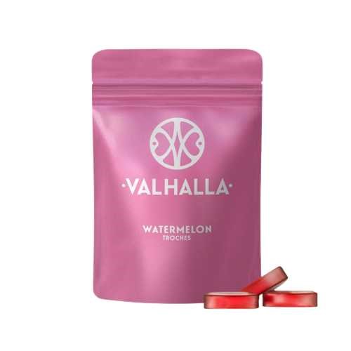 Photograph of product: Watermelon Troches 500mg (10-Pack | 50mg Each)