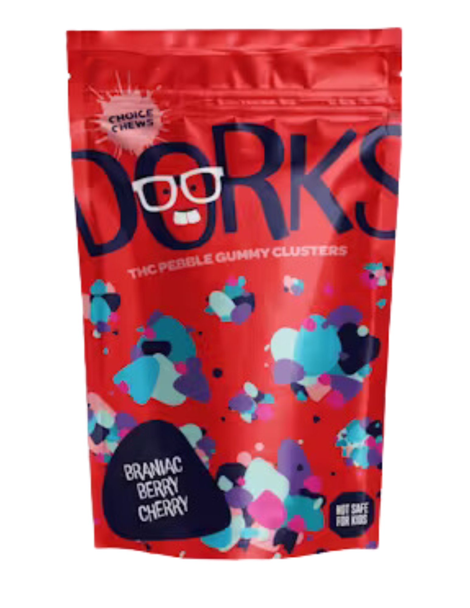Photograph of product: Choice - Dorks - Brainiac Berry Cherry (I) - 200mg