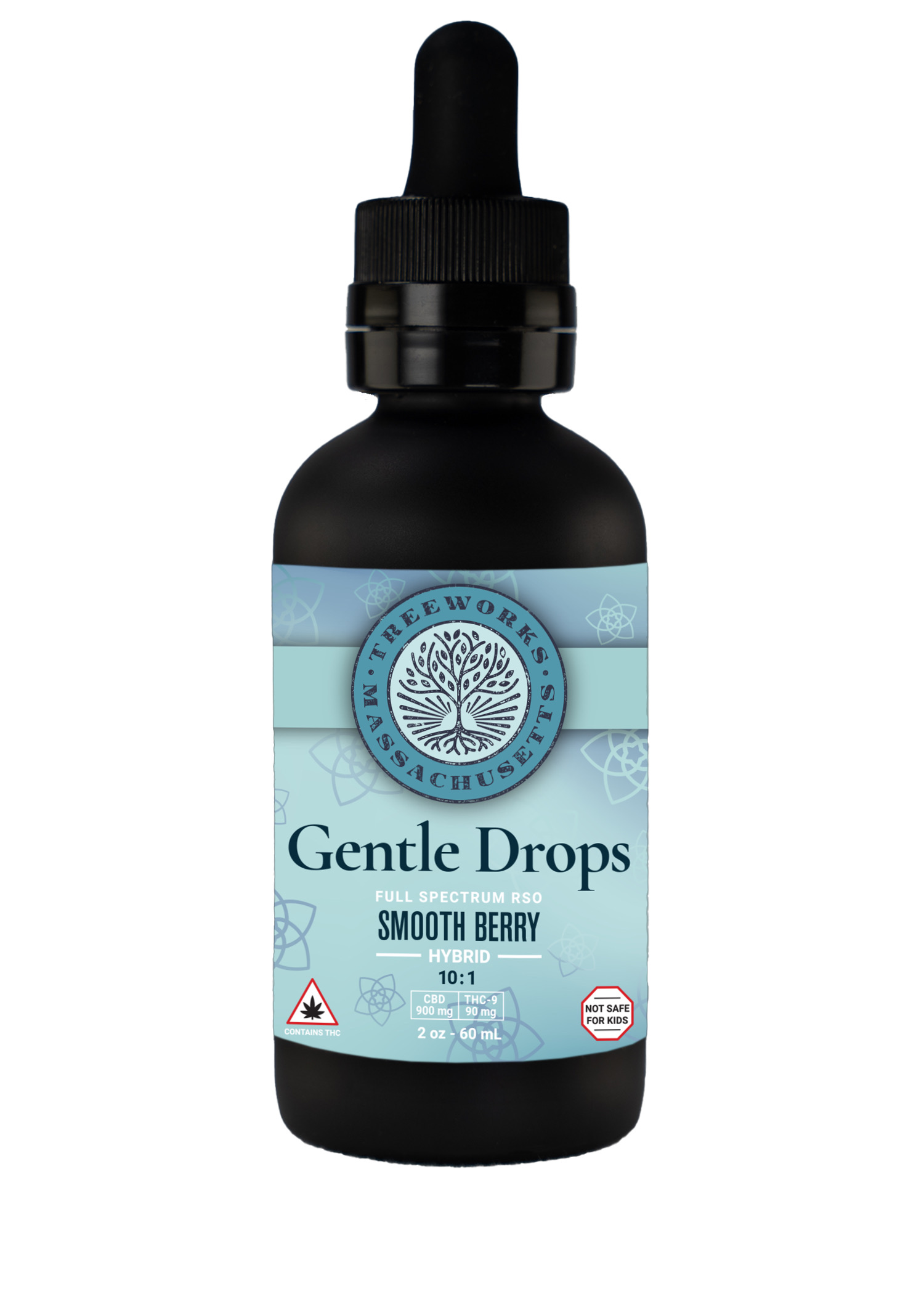 Photograph of product: Gentle Drops | Hybrid Tincture | 990*mg TAC (900mg CBD | 90mg TH-oui)*