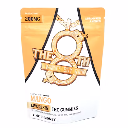 Photograph of product: Mango Live Resin Gummies