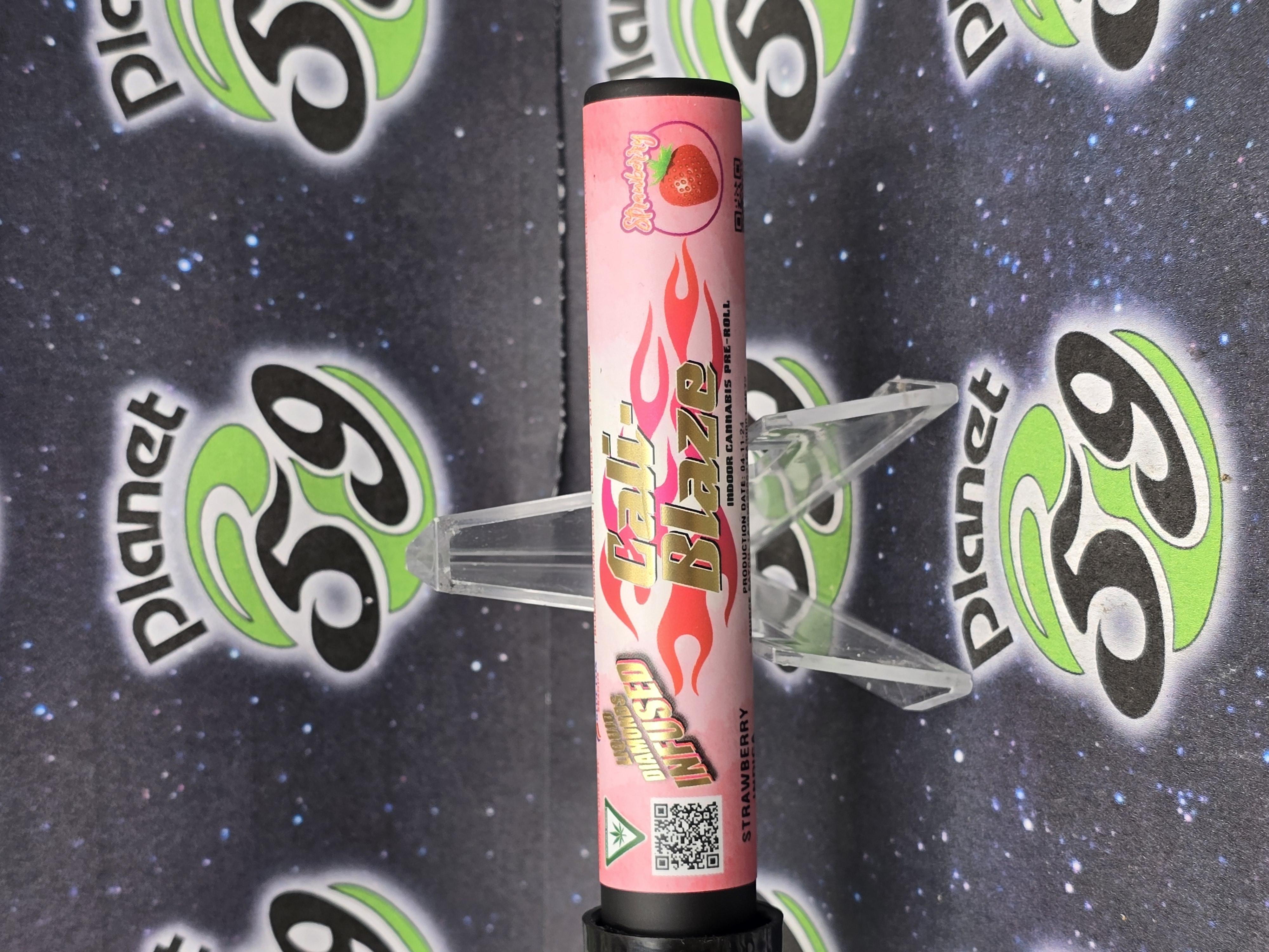 Photograph of product: Cali Blaze | Strawberry | 1.2g Infused Preroll