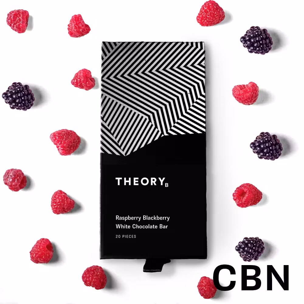 Photograph of product: Blackberry Raspberry White Chocolate Sleep Bar | 20pk