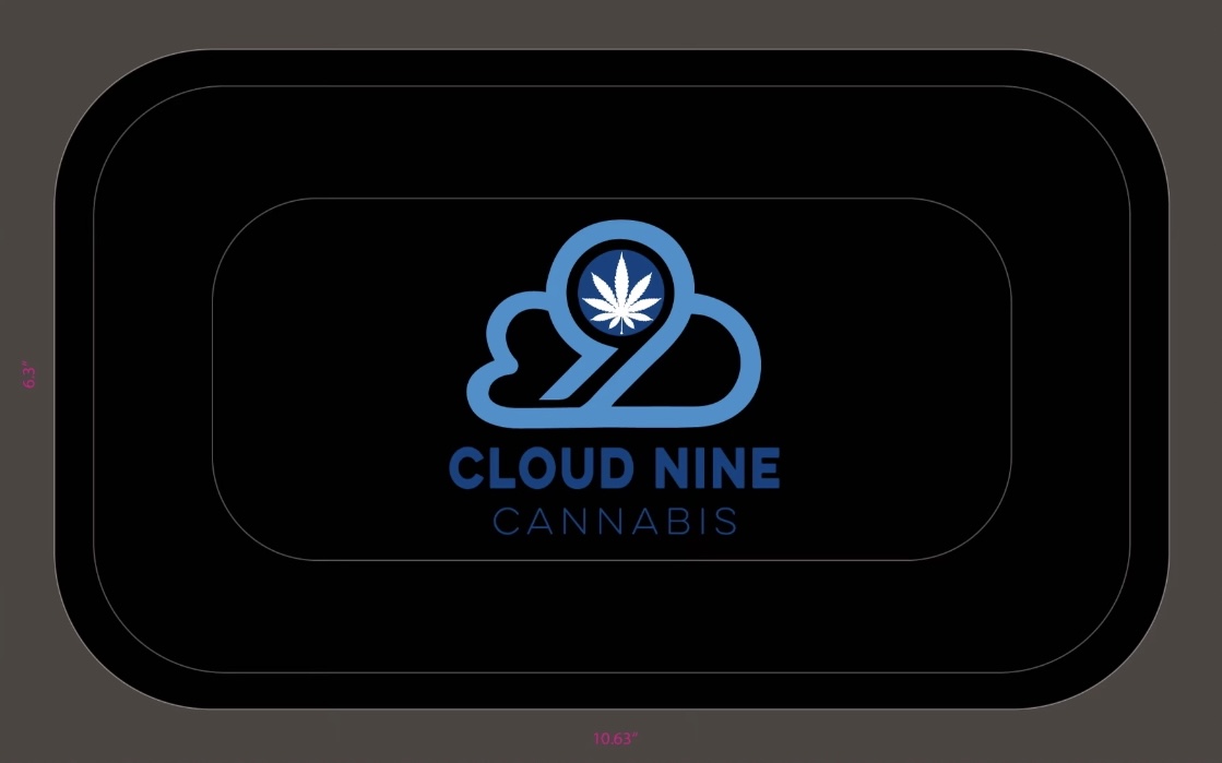 Photograph of product: Cloud Nine Rolling Tray