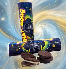 Photograph of product: Phat Dogg | Black N' White Coins | 100mg