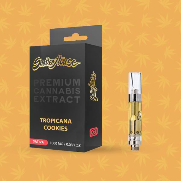 Photograph of product: Shatter House - 1g Cart - Tropicana Cookies
